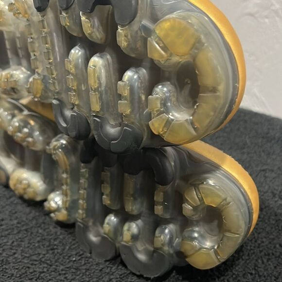🔥🔥 Nike Air VaporMax 97 Metallic Gold 2018 Shoes - Men Size 11 - VGUC - Picture 11 of 13